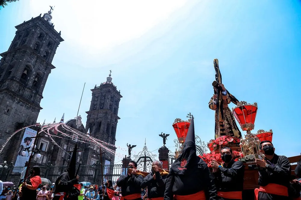 Procesion Viernes Santo Puebla