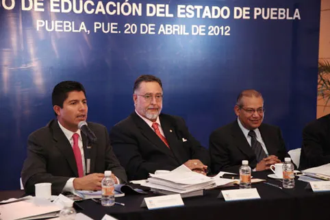 Primera Sesión Ordinaria del Consejo de Educación del Estado de Puebla