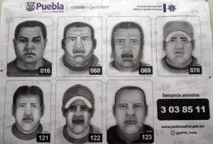 SSPTM presenta retratos hablados de asaltantes a cuentahabientes