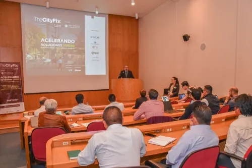 UDLAP sede del taller sobre mecanismos de financiamiento TheCityFix Labs México