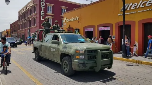 Refuerza gobierno de San Pedro Cholula seguridad pública con apoyo de SEDENA