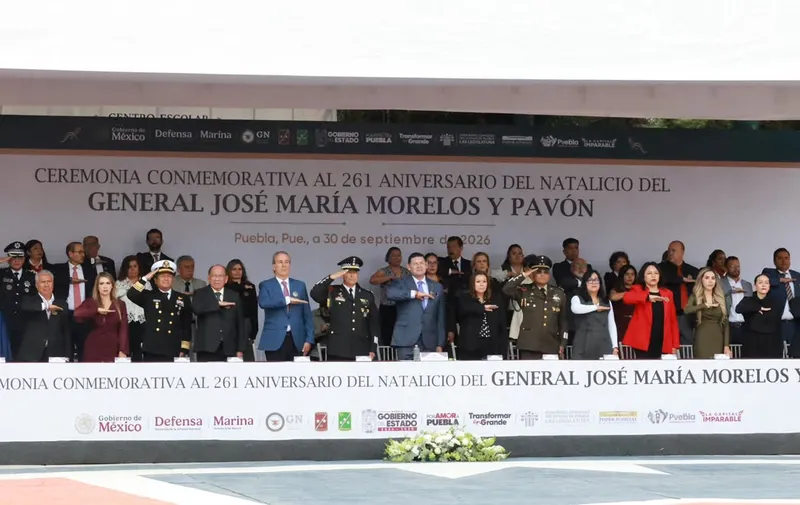 Armenta destaca legado de Morelos durante ceremonia por su natalicio