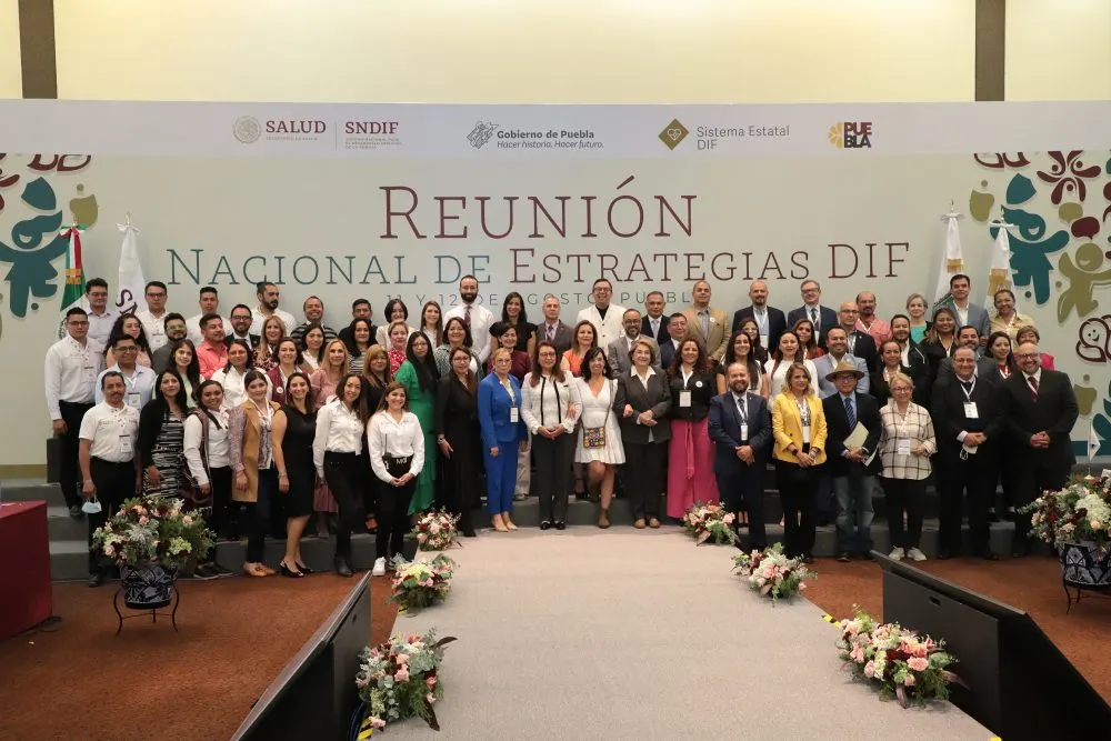 Concluye “Reunión Nacional de Estrategias DIF 2022” celebrada en Puebla