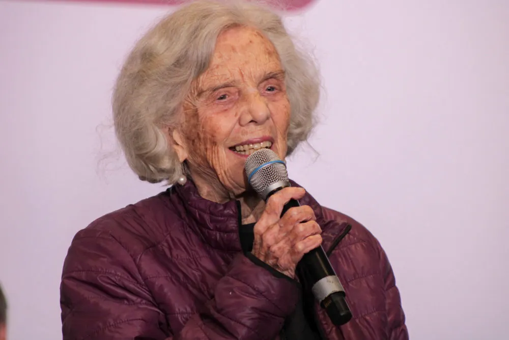 Elena Poniatowska será reconocida con la medalla “Carmen Serdán” en Puebla
