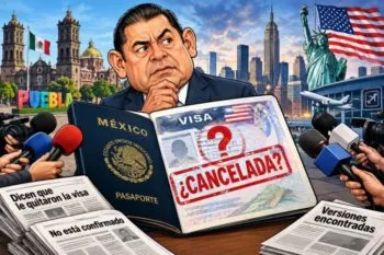 ¿El gobierno de EE. UU. le quitó su visa al gobernador Alejandro Armenta?