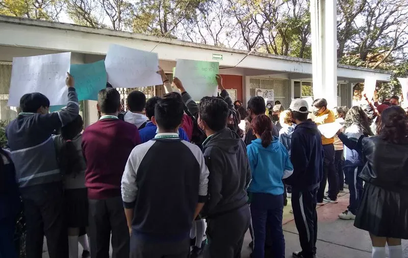 Protestas Cobaep Plantel 15