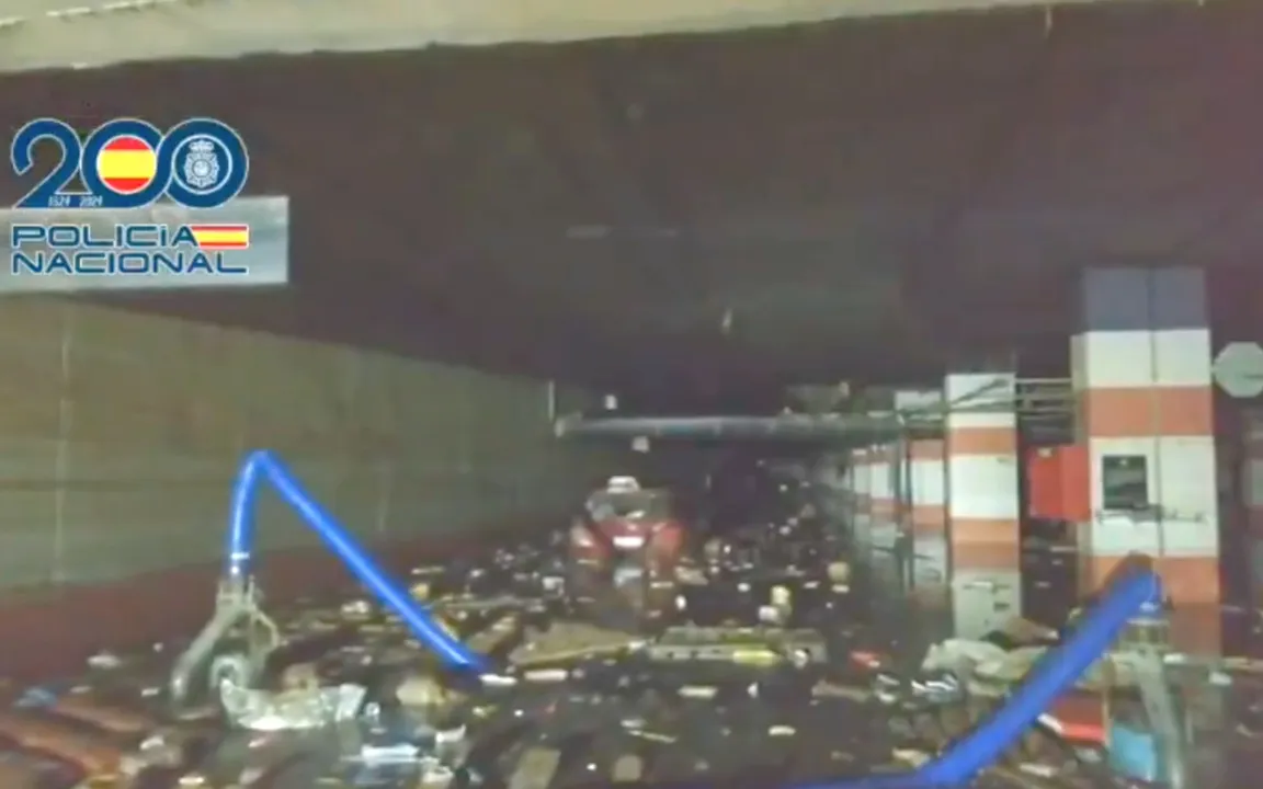 Parking de Bonaire libre de víctimas tras inundación por DANA en Valencia, según Policía Nacional