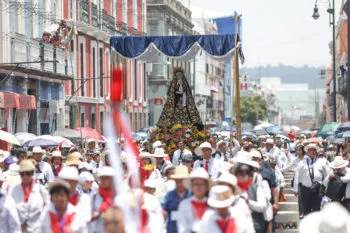 La fe toma las calles de Puebla: todo listo para la Procesión de Viernes Santo