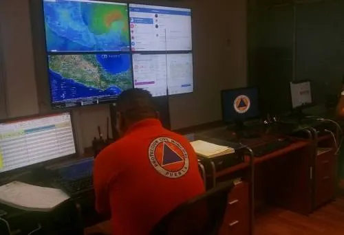 PC Municipal mantiene monitoreo en la capital ante el paso de la tormenta tropical “Franklin”