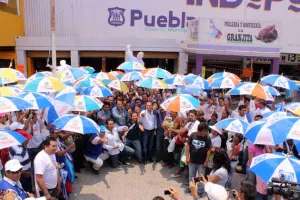 Comerciantes del Mercado Independencia apoyan a Jorge Aguilar Chedraui