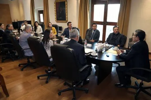Instala SGG mesa política con dirigencia estatal de Movimiento Ciudadano