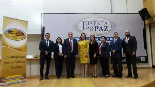 Fiscal de Asuntos Jurídicos y Derechos Humanos presentó ponencia en el Foro Judicial Nacional