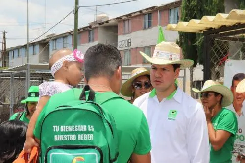 Ninel Conde en cierre de campaña del Verde en Tehuacán