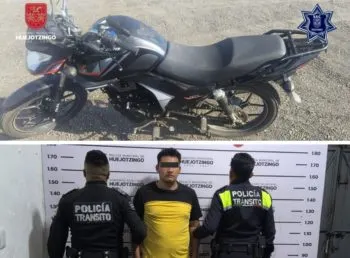 Aseguran tres vehículos con reporte de robo y detienen a un hombre en Huejotzingo