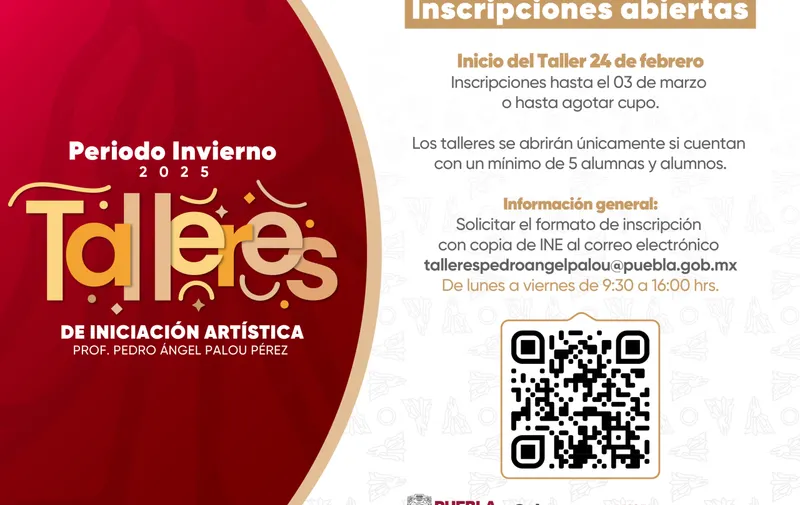 Secretaría de Arte y Cultura abre inscripciones a Talleres Artísticos