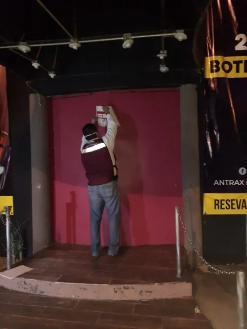 Normatividad clausura centro nocturno por venta y consumo de alcohol
