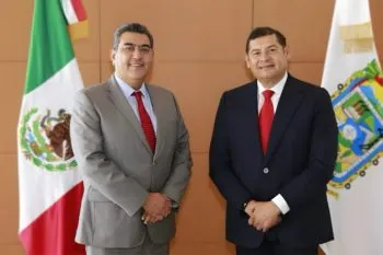 Sergio Salomón Céspedes y Alejandro Armenta elaborarán presupuesto 2025