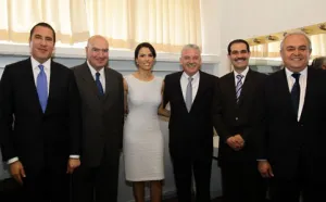 Moreno Valle asiste al segundo informe del gobernador de BCS