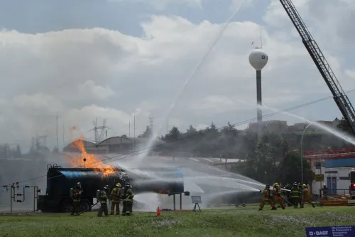BASF realizó el 8° Macro Simulacro de Emergencia Mayor en su sitio de producción en Puebla
