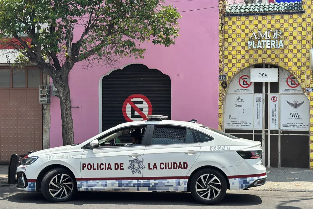 Asalto joyería Centro Histórico de Puebla