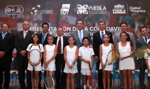 Gobernador anuncia Copa Davis México contra Perú en Puebla