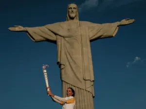 La Antorcha Olímpica llega al Cristo Redentor