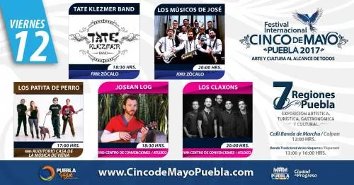 Intenso segundo fin de semana del Festival Internacional 5 de Mayo