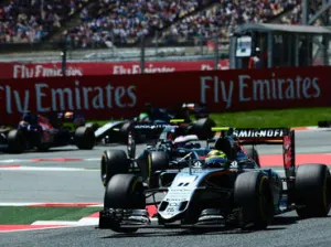 Checo disfruta de su séptimo lugar en Montmeló