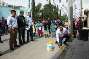 Quecholac amplía Programa Integral de Embellecimiento a más comunidades
