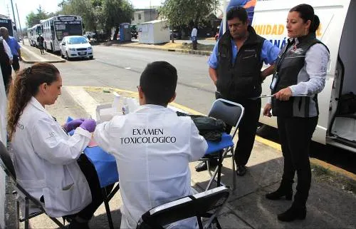 SIMT aplicó exámenes toxicológicos a choferes de rutas 72 y 72A