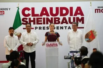 Con la llegada del Tren Interoceánico a Chiapas, la frontera sur tendrá gran potencial de desarrollo: Sheinbaum
