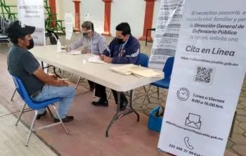 Acerca Gobierno del Estado servicios de defensoría con Jornadas Jurídicas en Tlaxcalancingo