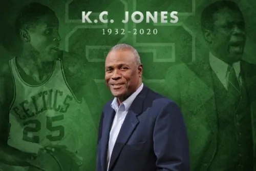 NBA está de luto: Muere K.C. Jones, legendario jugador y entrenador de los Boston Celtics