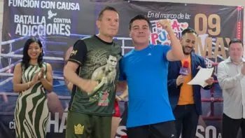 Julio César Chávez y “Travieso” Arce libran la báscula rumbo a pelea histórica en Puebla