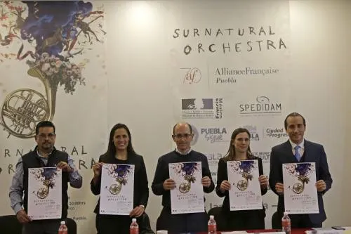 Se presentará “Surnatural Orchestra” en el zócalo totalmente gratuito