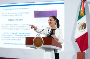 Sheinbaum destaca importancia de la elección judicial del próximo 1 de junio