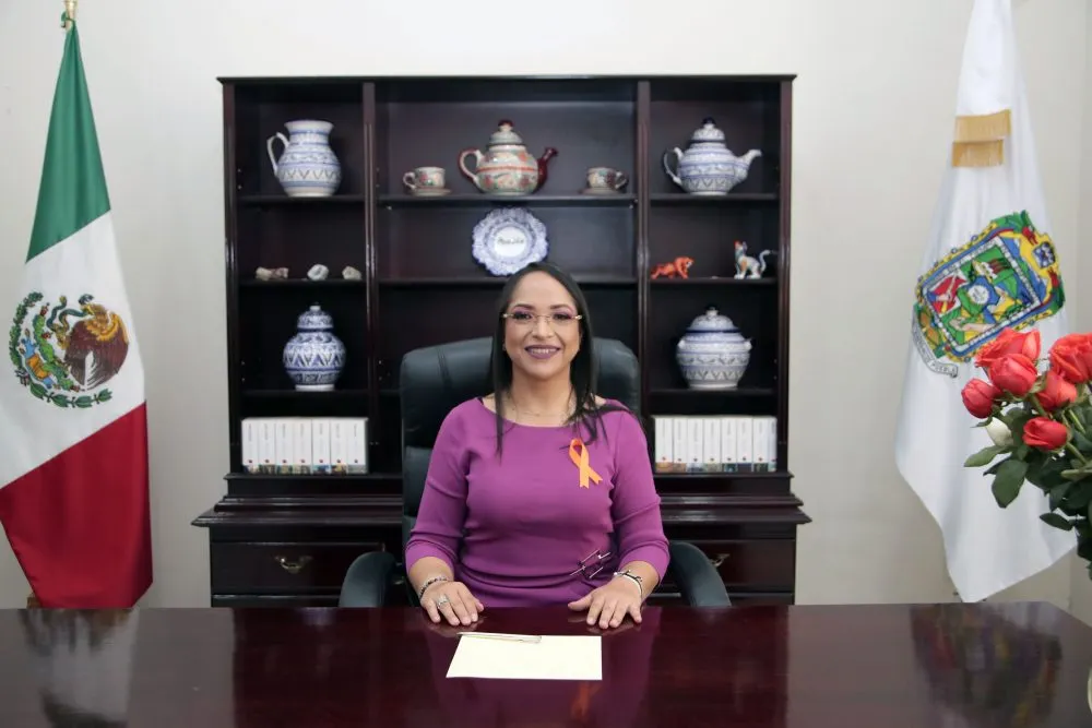 Titular de la Secretaría de Bienestar, Lizeth Sánchez García.