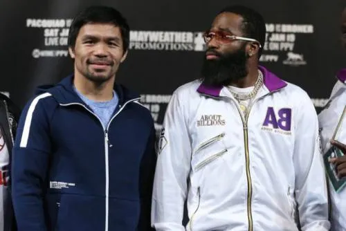 Manny Pacquiao y Adrien Broner libran báscula para pleito titular