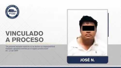 FGE logró obtener vinculación a proceso contra José N. alias “El Cochiloco”