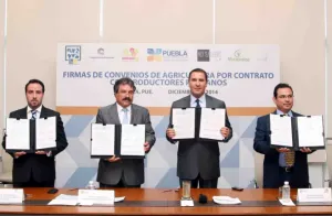 Puebla, a la vanguardia en aprovechamiento de agricultura por contrato