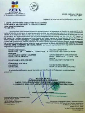 Legalidad, sustento del nuevo sindicato: Orlando López