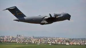 Avión militar de EU se estrelló en el condado Imperial en California