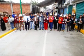 Gobierno de San Pedro Cholula refuerza cercanía con rehabilitación vial en juntas auxiliares