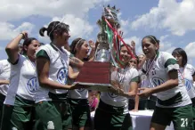 Aztecas campeonas Liga Mayor Femenil