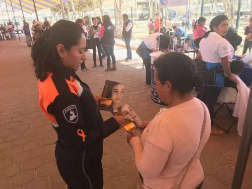 La unidad “mujer poblana libre de violencia”, brindó orientación en Amozoc