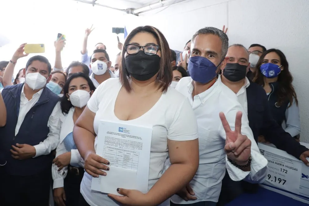 Genoveva Huerta, en desventaja en seis de los 10 principales padrones del PAN