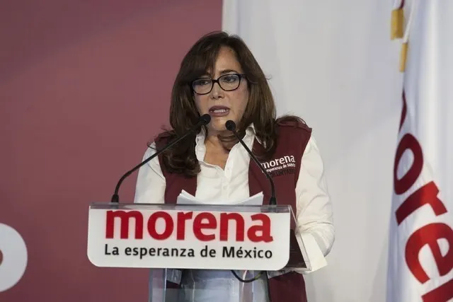 Morena suspende por seis meses derechos partidarios de Yeidckol Polevnsky