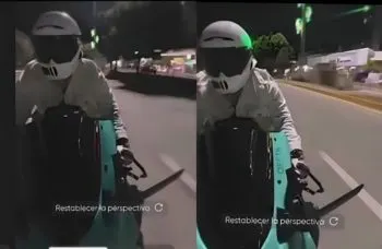 Motociclista denuncia ataque con láser desde Torres Adamant II; lo vincula con el “tirador de la Atlixcáyotl”