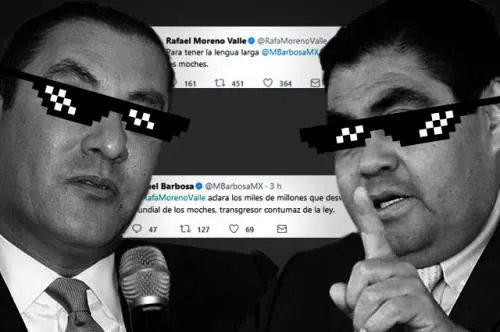 Ahora Moreno Valle y Barbosa se acusan por cobro de moches
