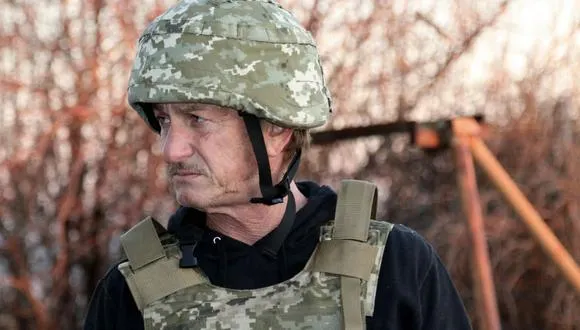 Sean Penn viajó a Ucrania para elaborar documental sobre invasión rusa